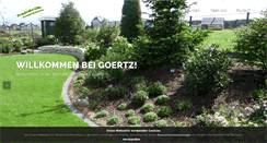 Desktop Screenshot of goertz-garten.de